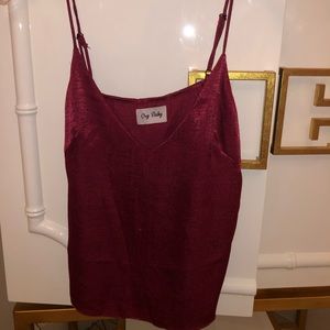 Crybaby Red Velvet Cami